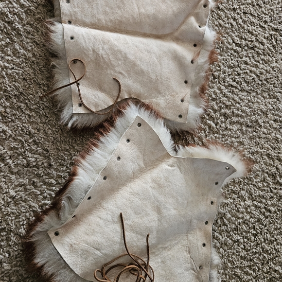 Deluxe Faux Fur Ankle/ Real Fur For All Other Parts Viking Costume Women - Picture 8 of 11